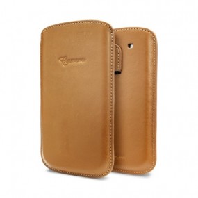 Samsung Galaxy S3 Crumena Leather Pouch (Brown)