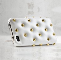 Funky Punky Leather iPhone 4 (White)